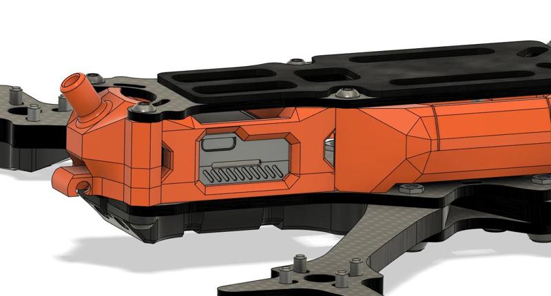 Nord5 DJI O3 Air Unit Mount