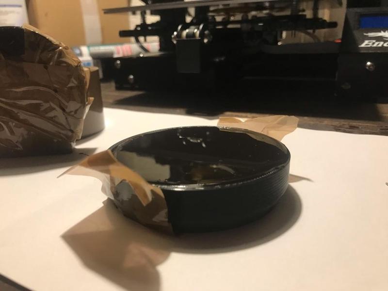 Mold for Russian Gas Mask Lens Cover