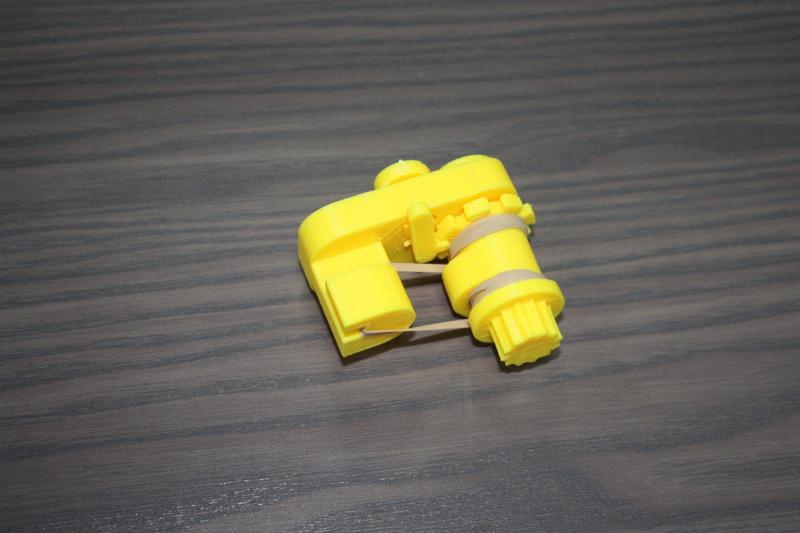 Rubber band engine