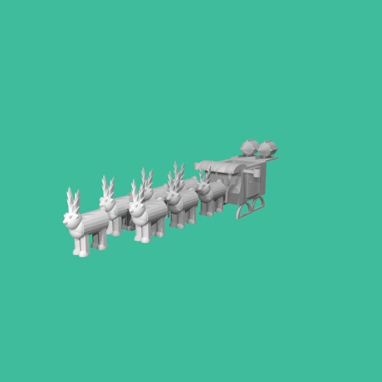 Santas Modern Sleigh