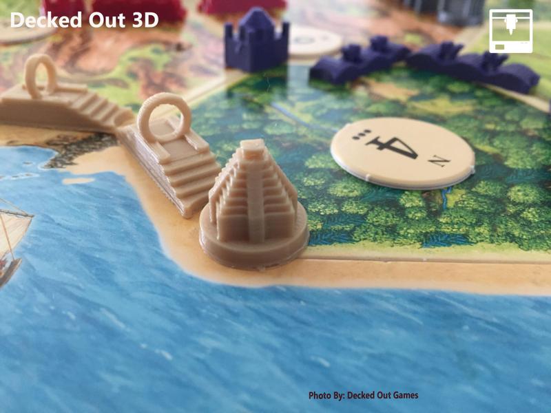 Aztec/Inca Theme Player Set / Settlers of Catan