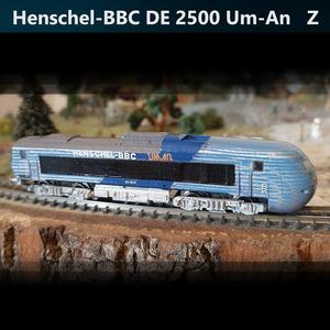 Henschel-BBC DE 2500 Um-An   Z scale