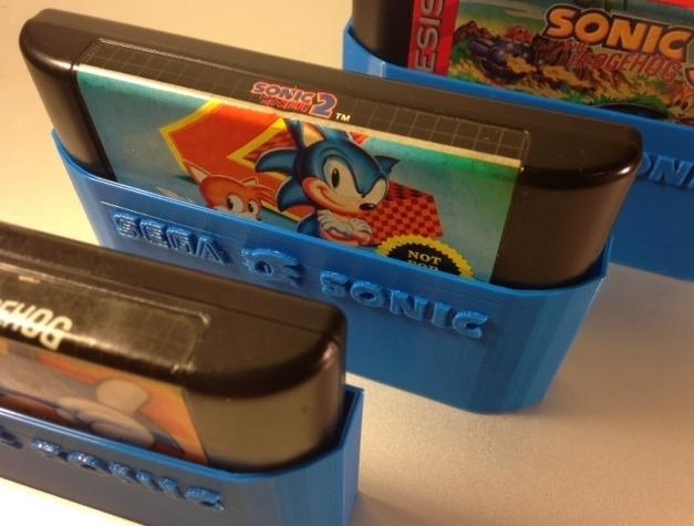 SEGA Sonic cartridge sleeves