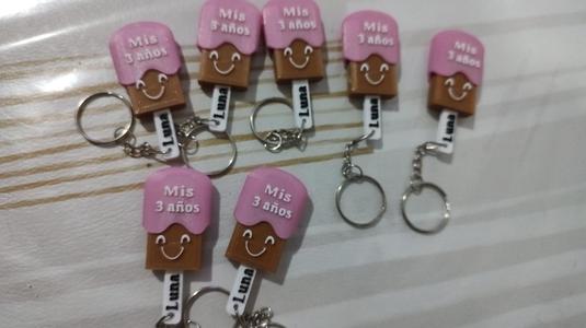 ice cream keychain-CUTE ICE CREAM KEYCHAIN