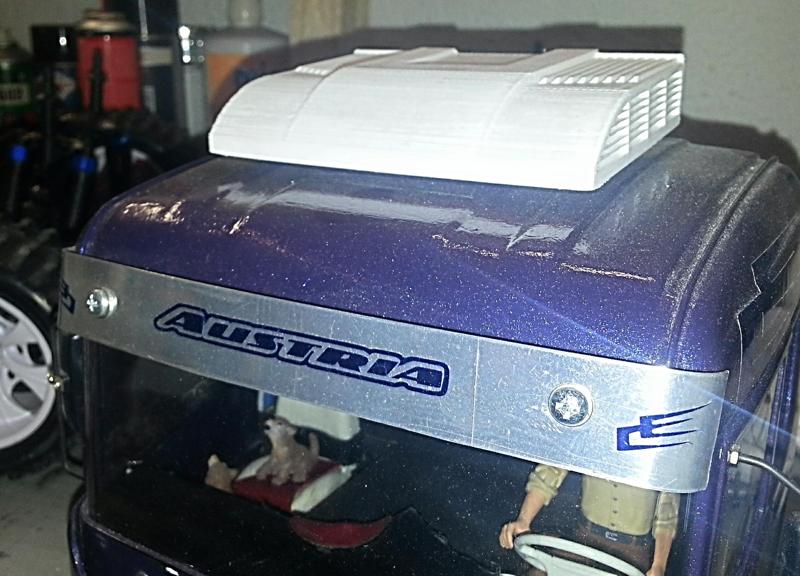 Roof Clima for RC-TRUCK/ Dachklima für RC-LKW