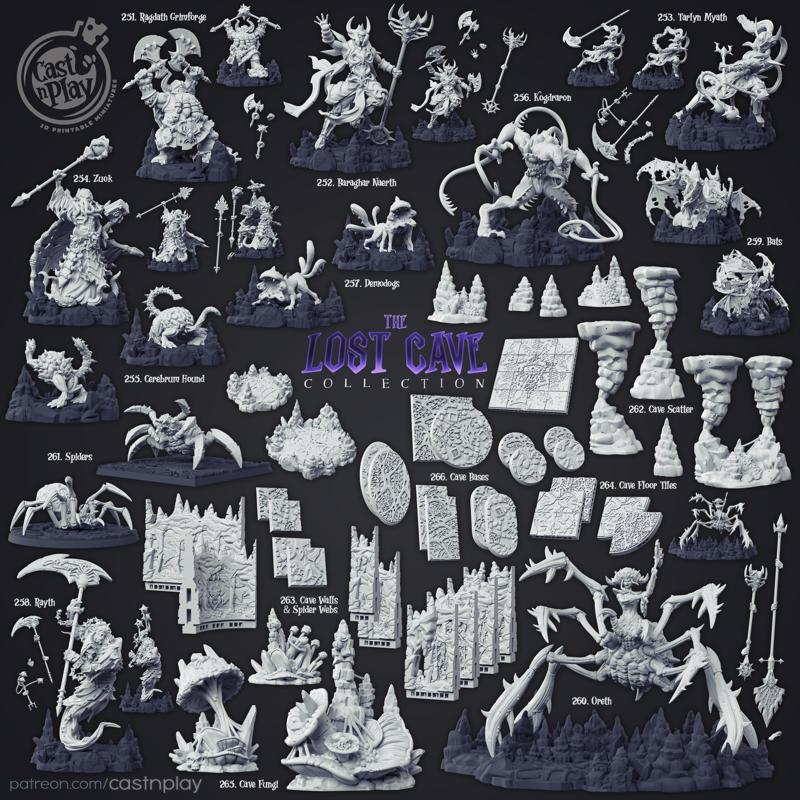 The Lost Cave (Pre-Supported) (Set)