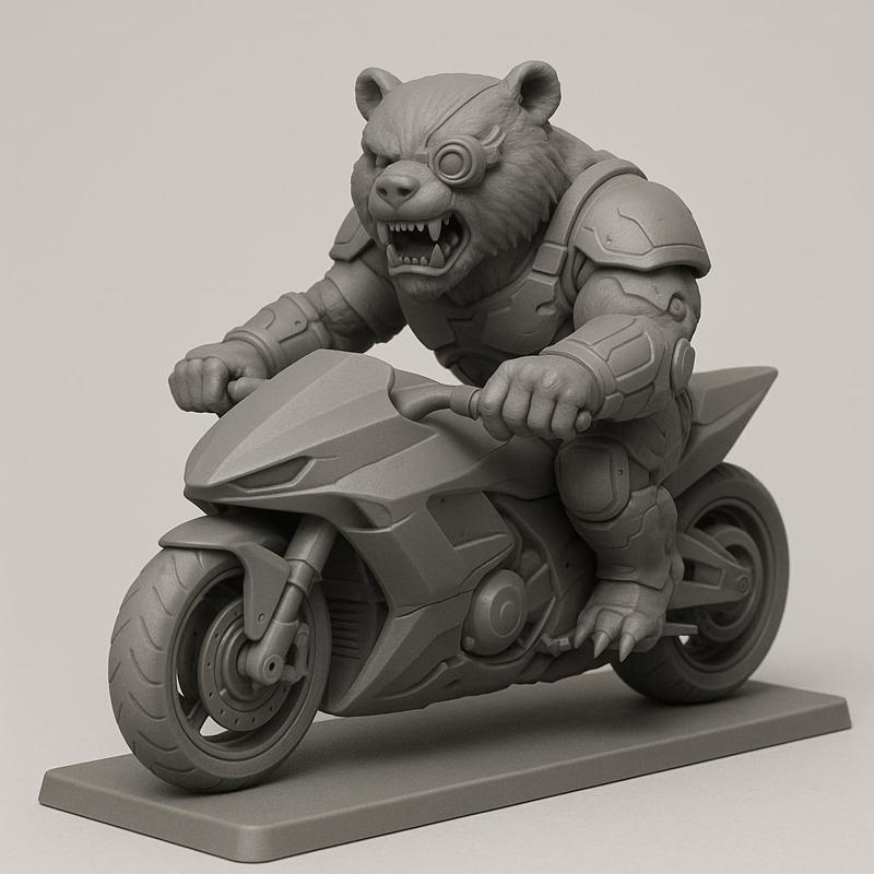 Cyborg-Bear Drifter