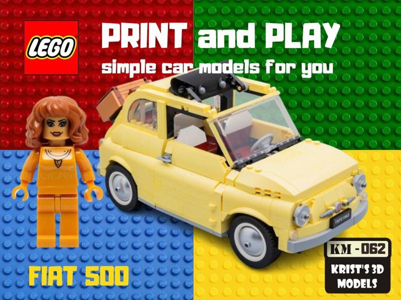 LEGO FIAT 500 Cabrio