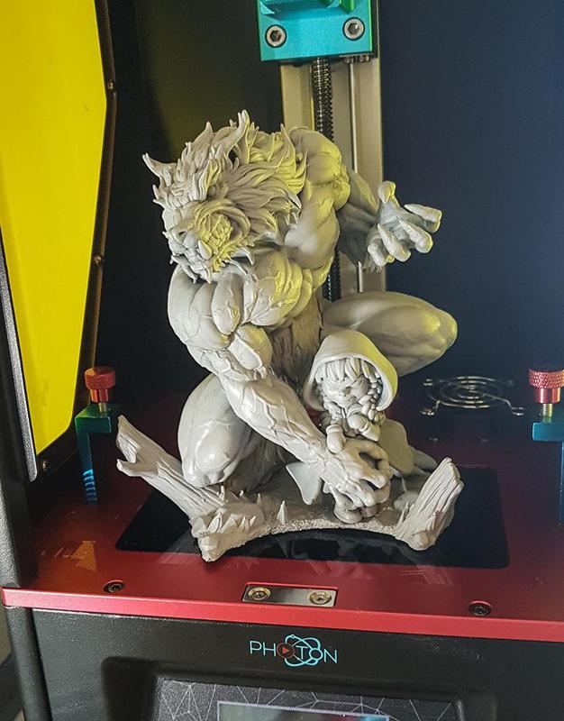 Little Red Riding Hood and her new best friend!