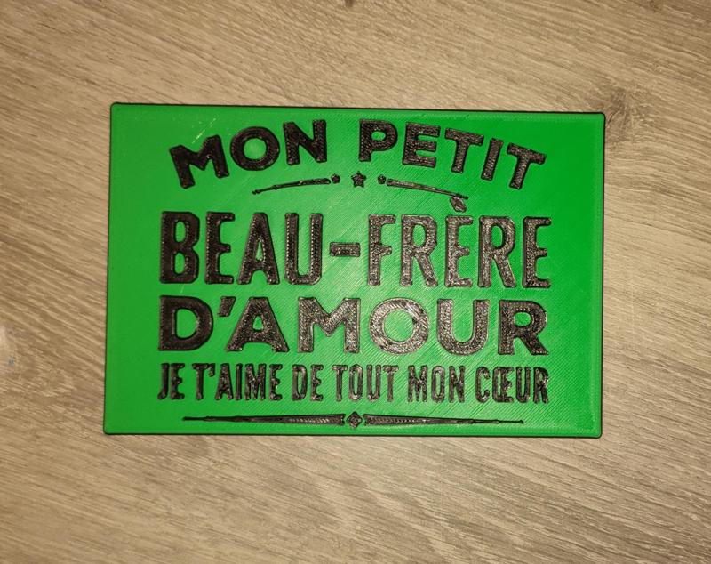 cadeau beau frère ou belle soeur