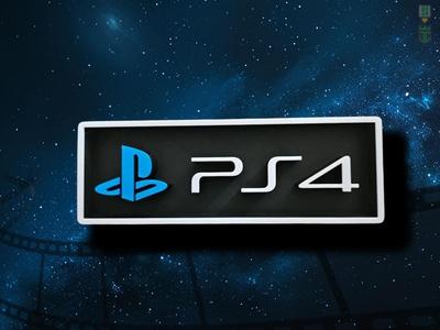 PS4 Cinema Film Room Sign Box