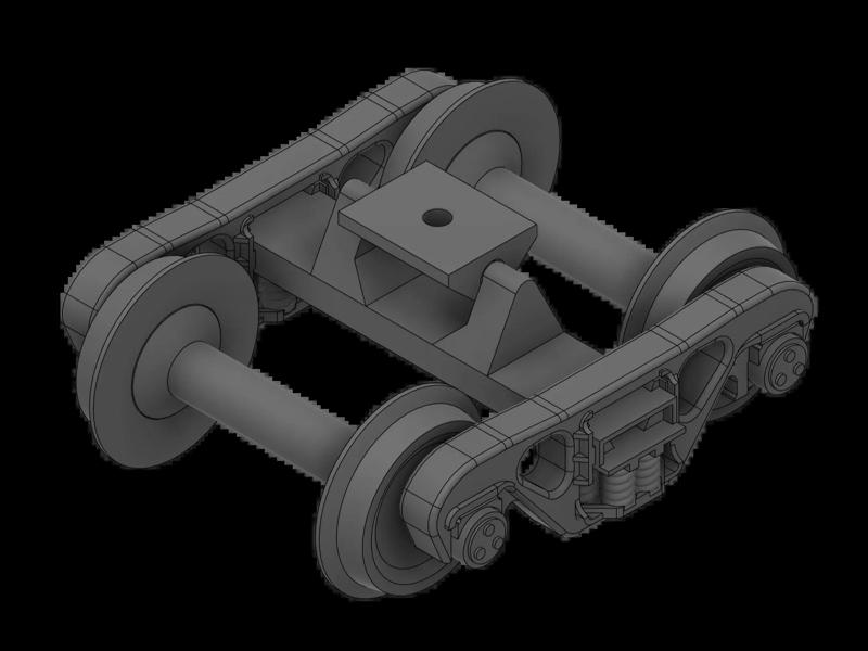 G Scale Bogie Freight 1750 840 - Dragon Railway