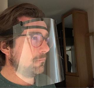 visor mask glasses