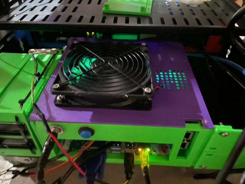 2U mini-ITX 10-inch rackmount 120mm lid   