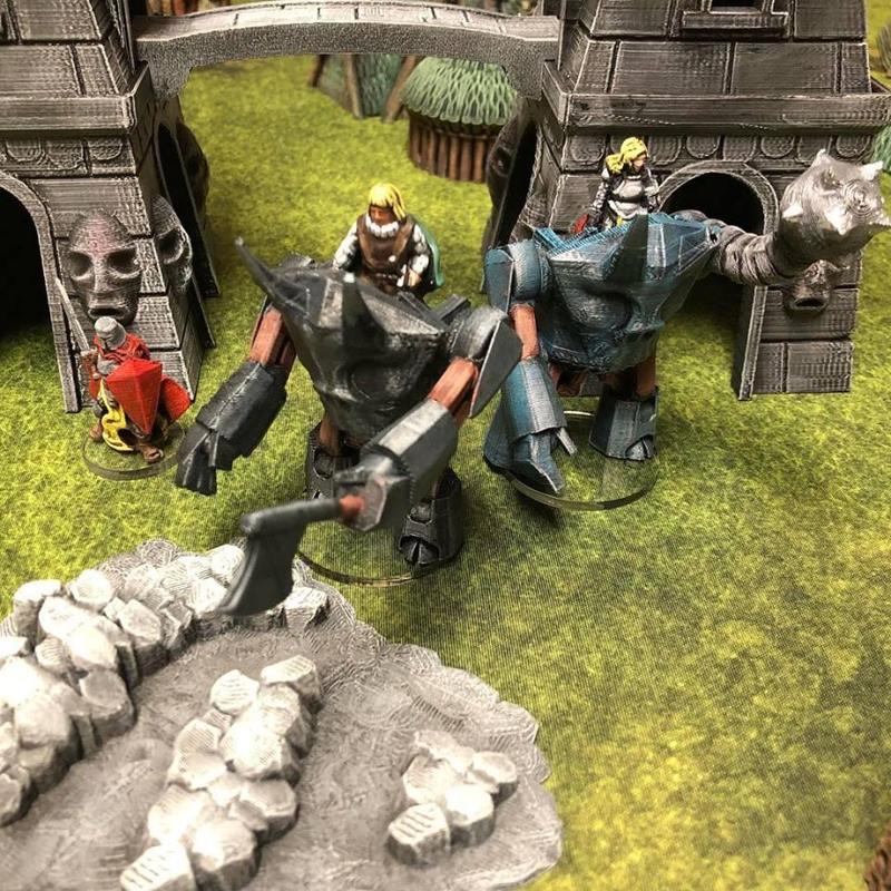 Fraystrider: Metalbull (28mm/32mm scale)