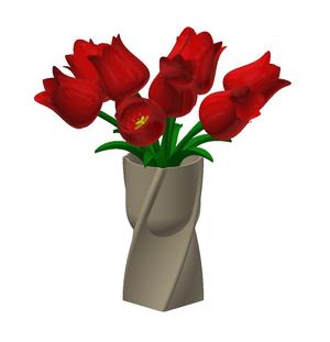 Decorative flower plant vase