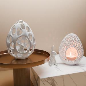 Easter egg candle holder