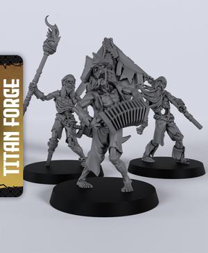 Zombie Pirates - With Free Dragon - 5e DnD Inspired for RPG and Wargamers