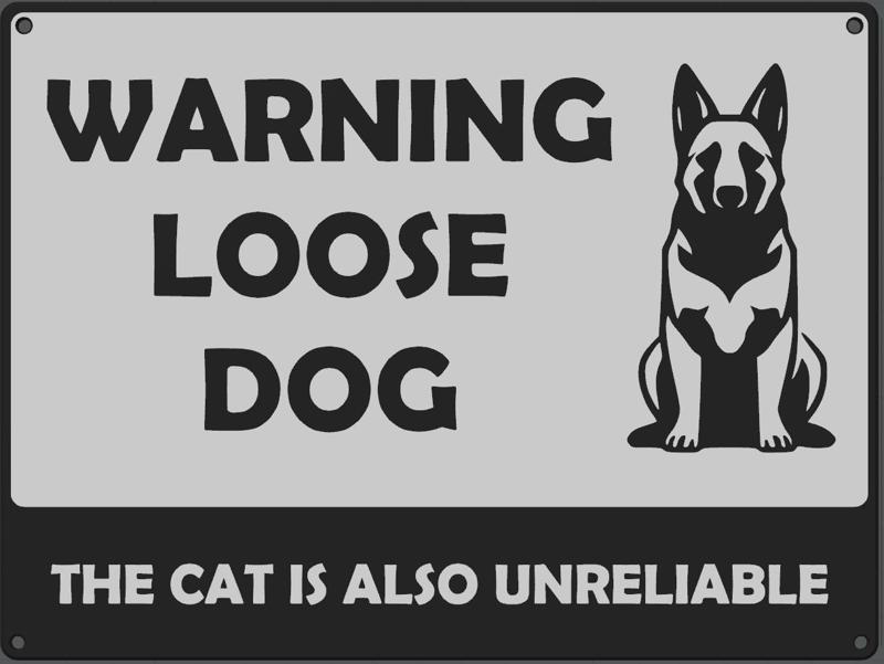 Dog warning signs