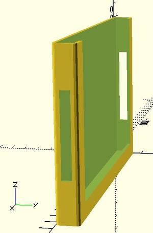 Phone Round Corner Frame