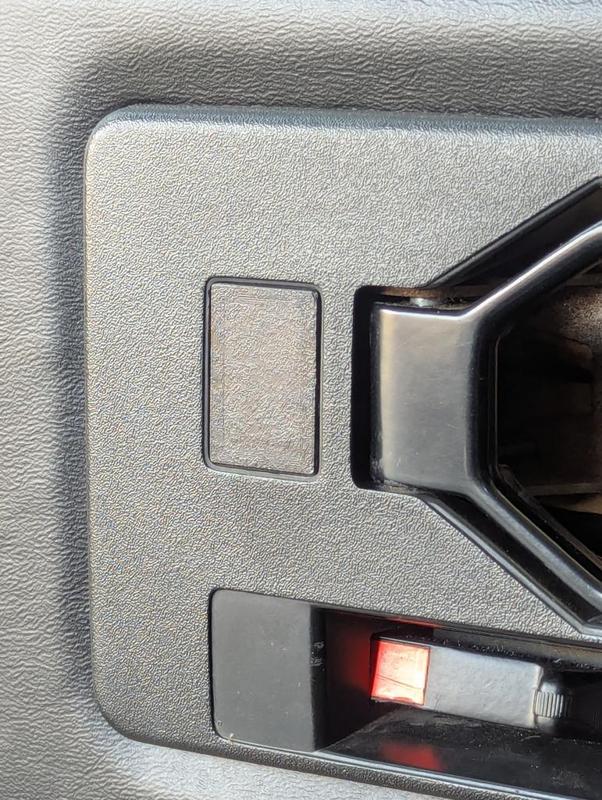 Fiero Door Tab Blanks