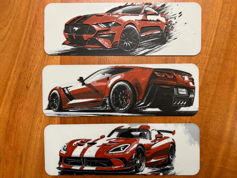 American Sports Car Bookmarks