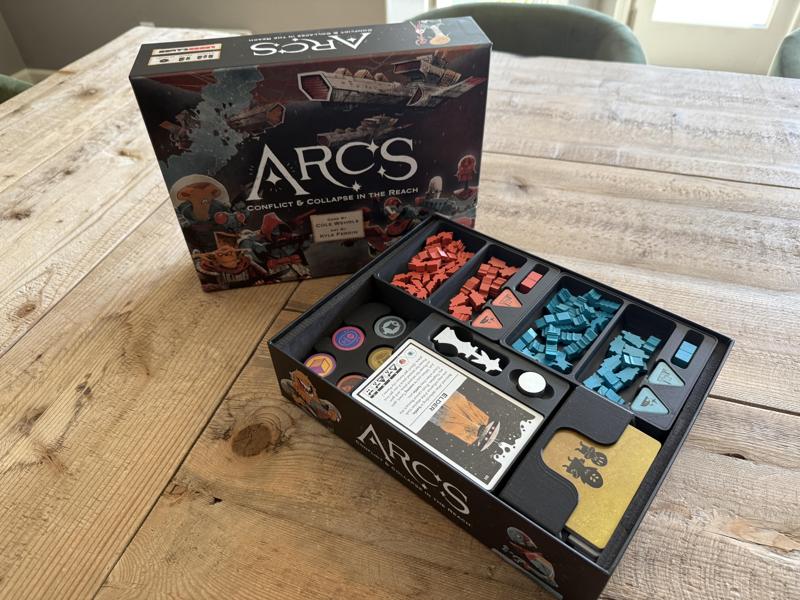 ARCS board game organizer insert