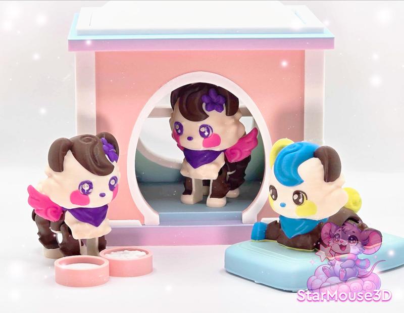 Exclusive: PomPom Flexis & Their Cozy Doggy Home! 