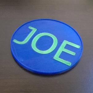 Customizeable Drink Coaster