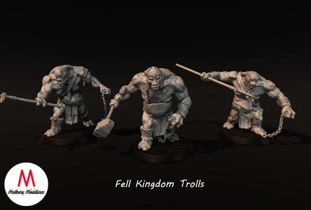 3 Fell Kingdom Trolls