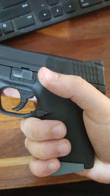 smith and wesson m&p shield (gen 1) pinkie magazine extender