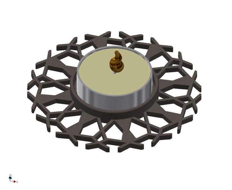 Candle Holder Decoration