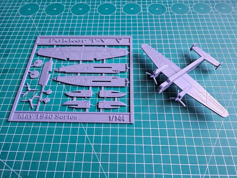 Fokker T-V (T-5) CardKit 1/144 "May 1940 Series"