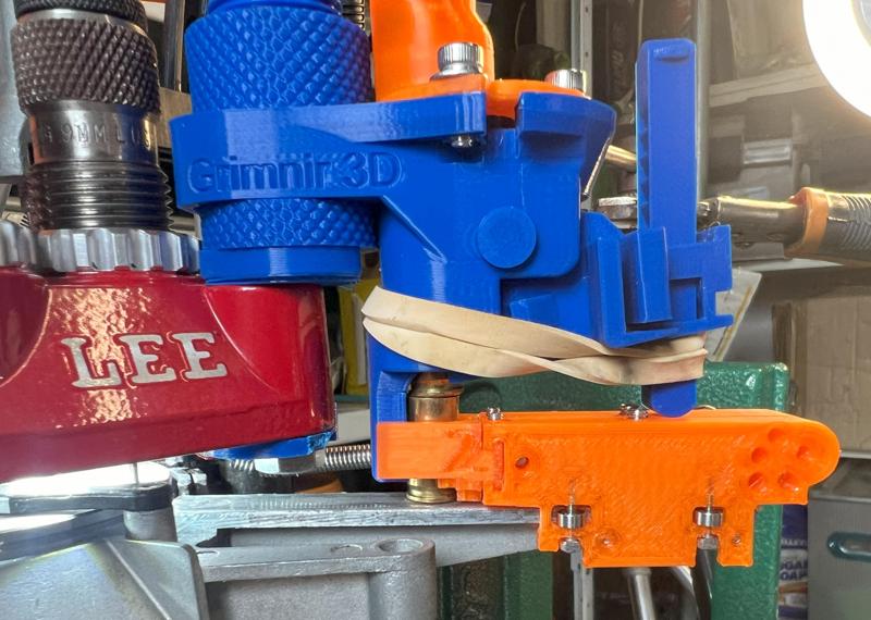 Full Ball Bearing Adjustable Case Slider for Lee 6000 Progressive Reloading Press