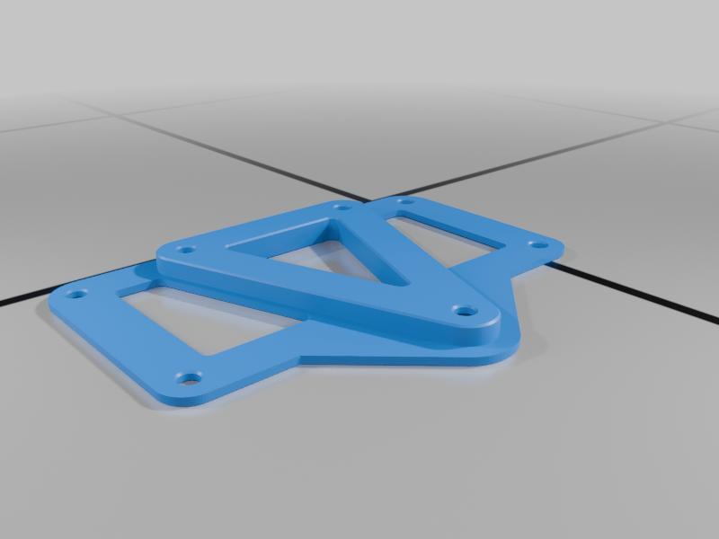 Beta dirt bike license plate frame.