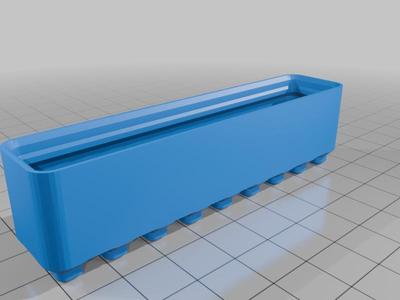 DecFinity 9x2 (90mm x 20mm) undivided bin