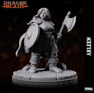 Dwarf - Arleen Goldenaxe - July 2023 - DRAGONBLADE-  MASTERS OF DUNGEONS QUEST