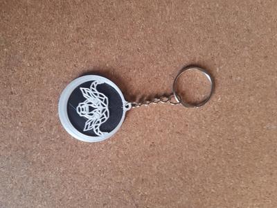 Buffalo keychain