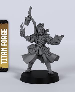 Fire Mage - With Free Dragon  - 5e DnD Inspired for RPG and Wargamers