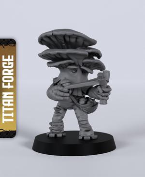 Shrooms Ranged - With Free Dragon  - 5e DnD Inspired for RPG and Wargamers