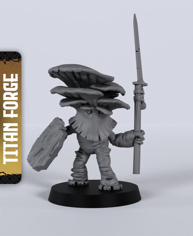 Shrooms Unit - With Free Dragon  - 5e DnD Inspired for RPG and Wargamers