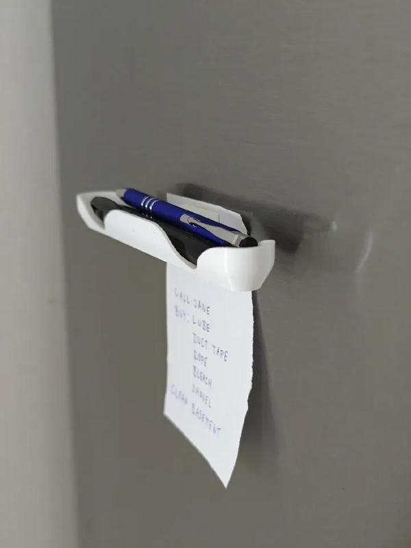 Probably the best fridge pen(cil) holder   