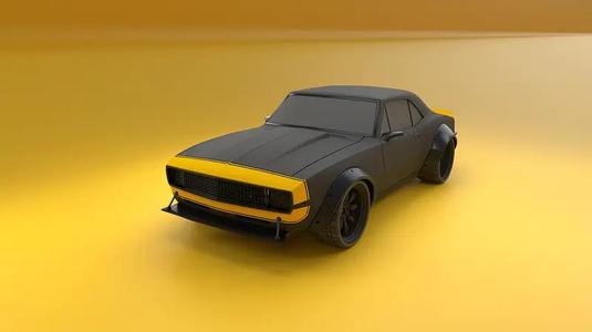 RC 1/10 Camaro SS 1967 - Bumblebee