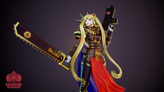 Sailor Moon Sister of Battle - Sailor Moon x Warhammer 40k