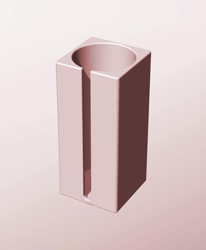 CS68-170-S Stacking slotted module bin for modern home decor