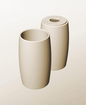 CR96-200-P Modular Stacking pierced container for home decor