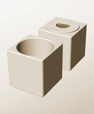 CS96-110-P Stackable pierced component box for creative makers
