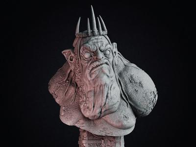 Goblin King bust