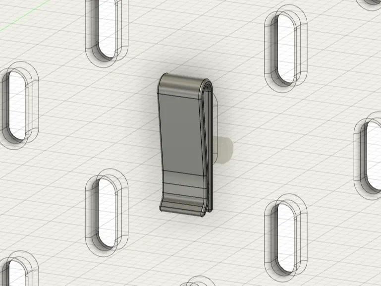 Pegboard Note Holder Photo Clip (IKEA Skadis compatible)