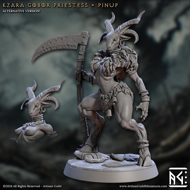Kzara - gobor Pinup (Rise of the Beastmen)